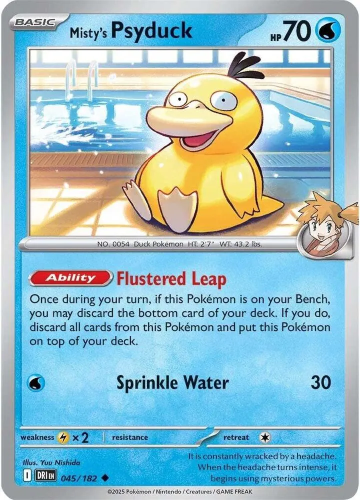 Misty's Psyduck - SV10: Destined Rivals #045