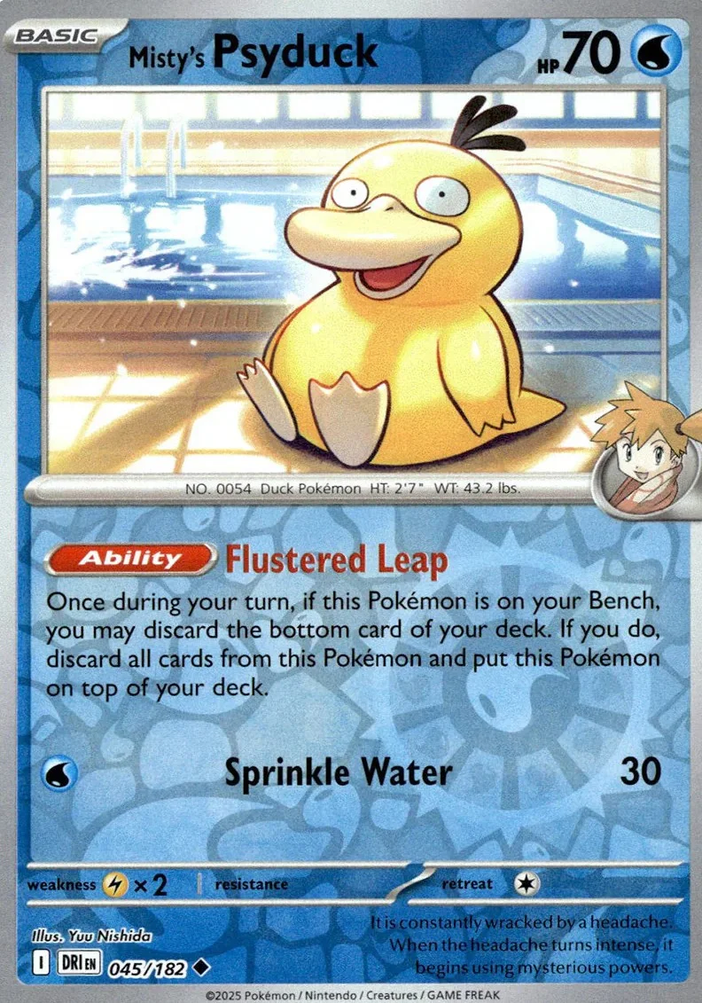 Misty's Psyduck - SV10: Destined Rivals #045