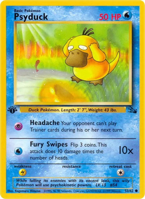 Psyduck - Fossil #53