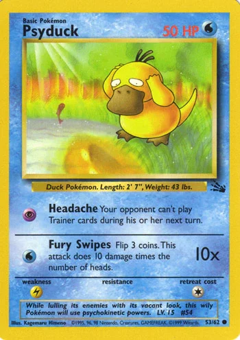 Psyduck - Fossil #53