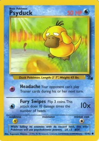Psyduck - Fossil #53