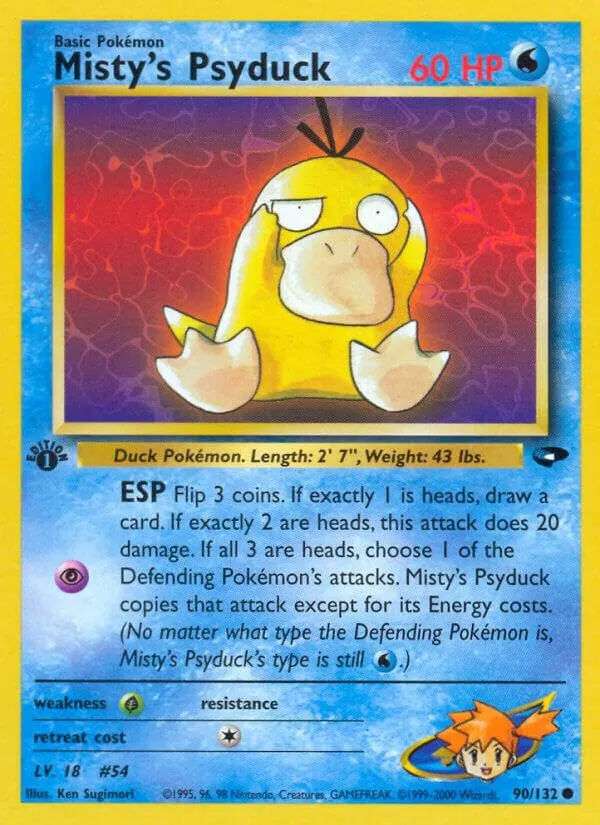 Misty's Psyduck - Gym Challenge #090