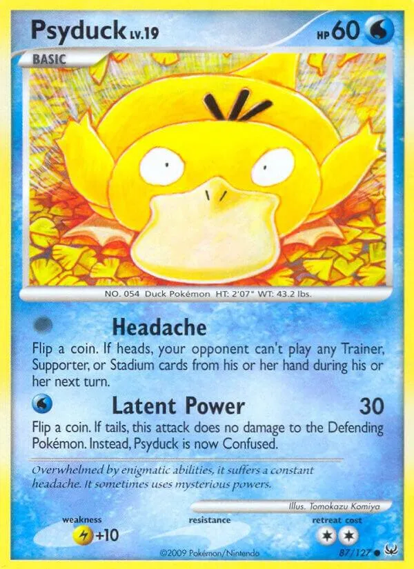 Psyduck - Platinum #87