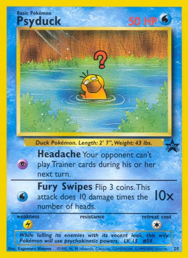 Psyduck - WoTC Promo #20