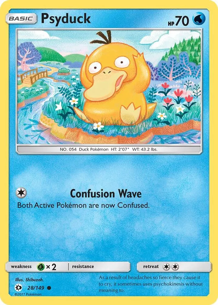 Psyduck - SM Base Set #28