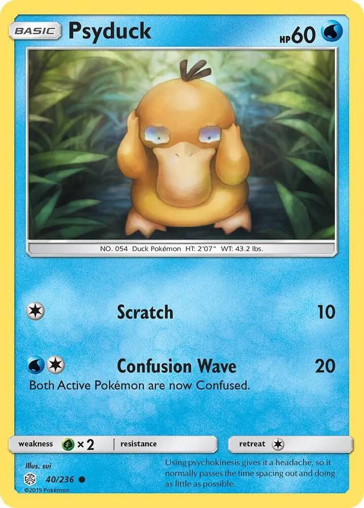 Psyduck - SM - Cosmic Eclipse #40
