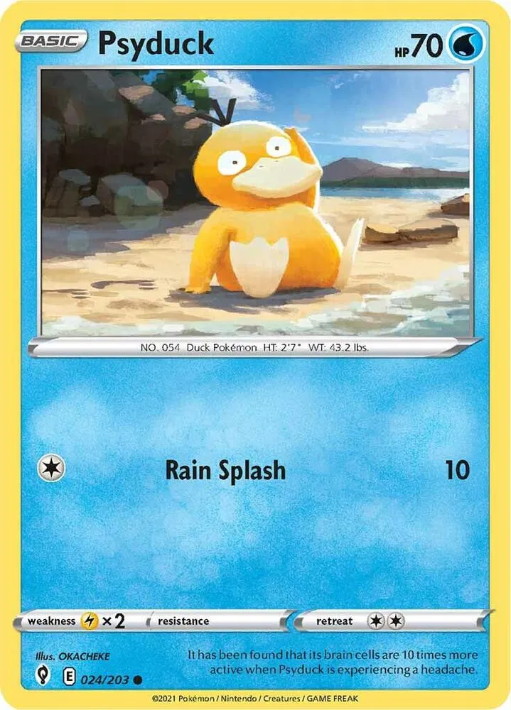 Psyduck - SWSH07: Evolving Skies #024