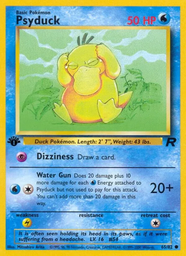 Psyduck - Team Rocket #65