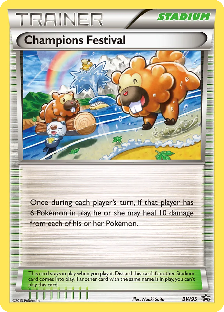 Champions Festival - BW Black Star Promos #BW95