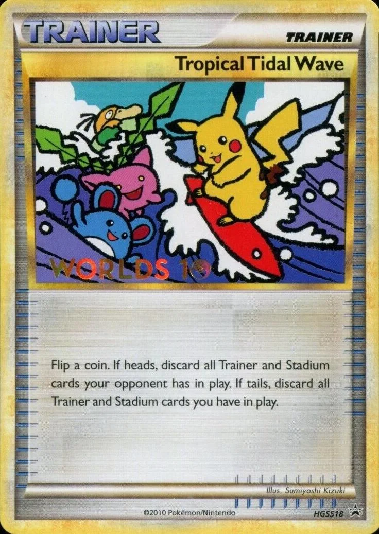 Tropical Tidal Wave - HGSS Black Star Promos #HGSS18