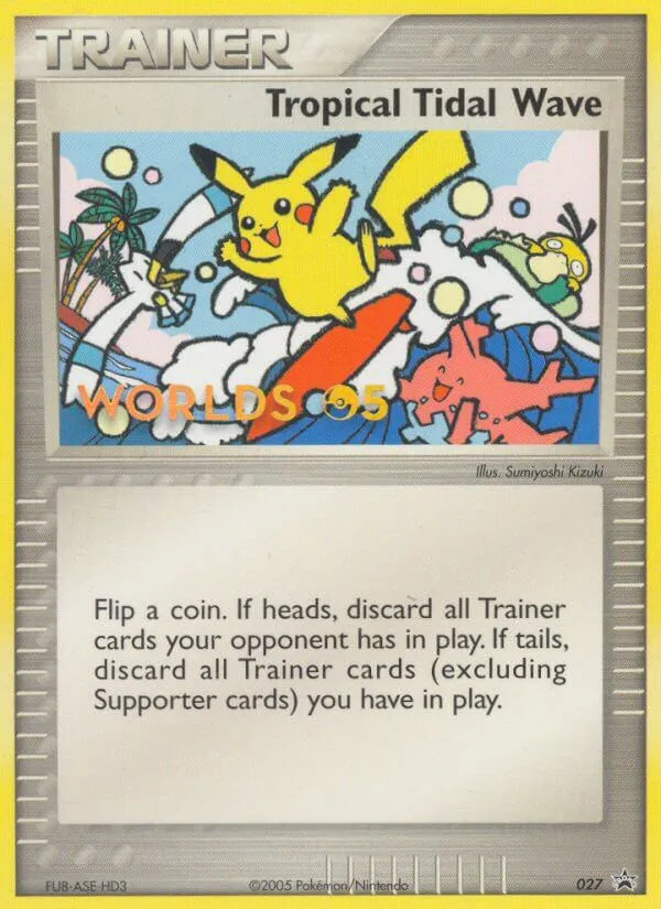 Tropical Tidal Wave - Nintendo Black Star Promos #27