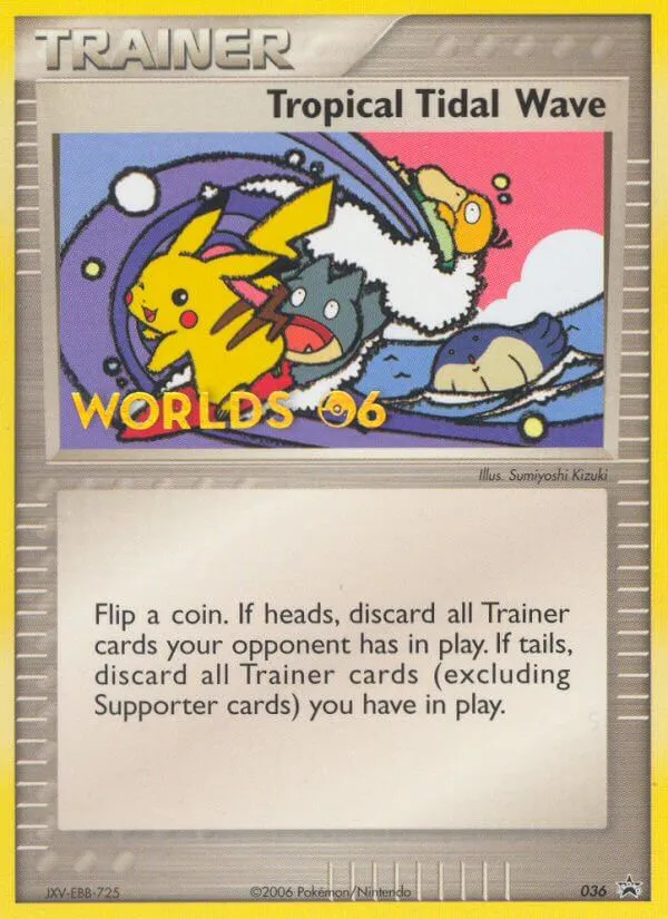 Tropical Tidal Wave - Nintendo Black Star Promos #36