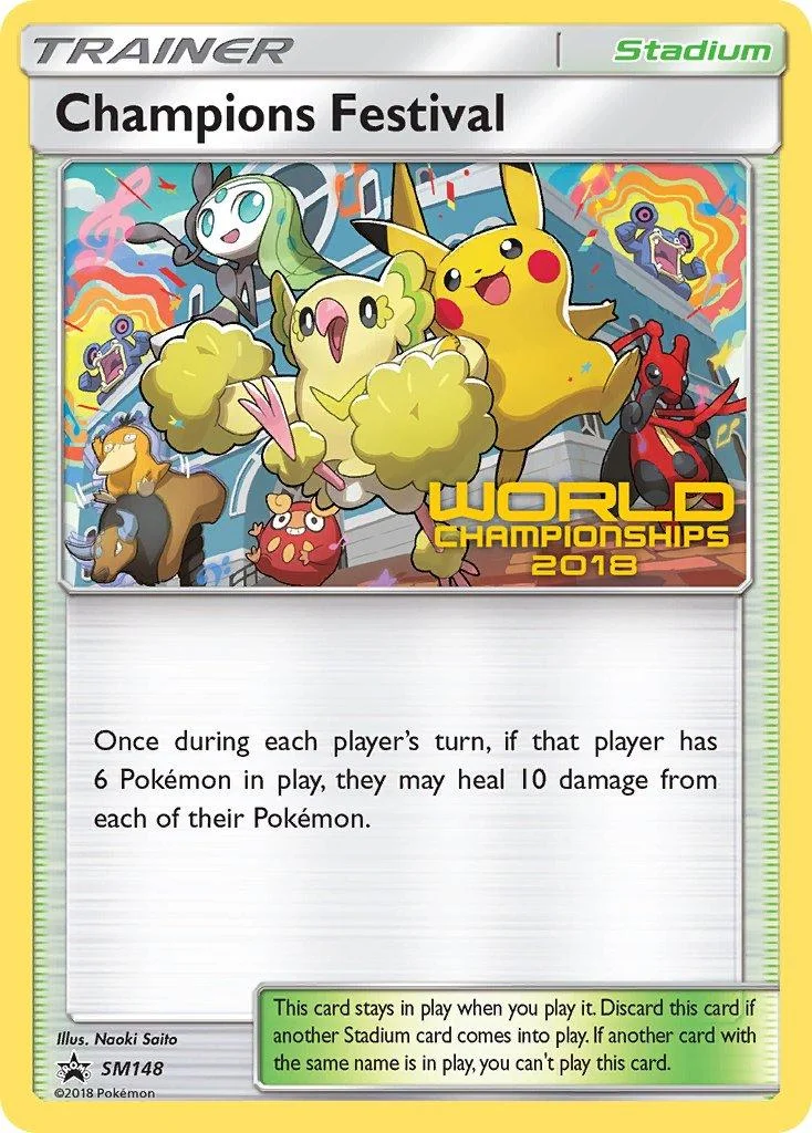 Champions Festival - SM Black Star Promos #SM148
