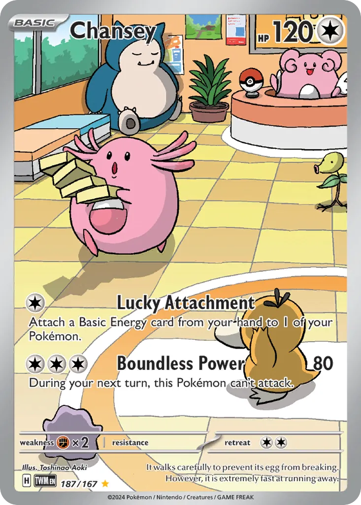 Chansey - Twilight Masquerade #187
