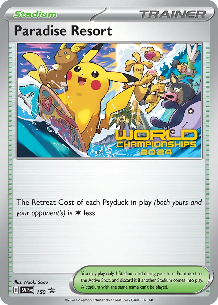 Paradise Resort - Scarlet & Violet Black Star Promos #150