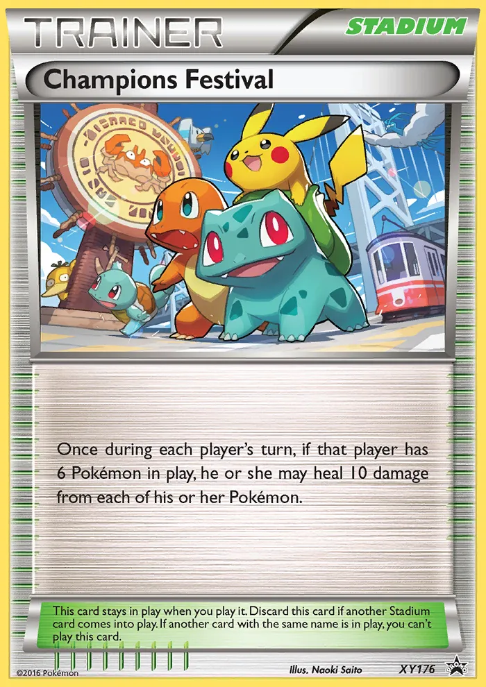 Champions Festival - XY Black Star Promos #XY176