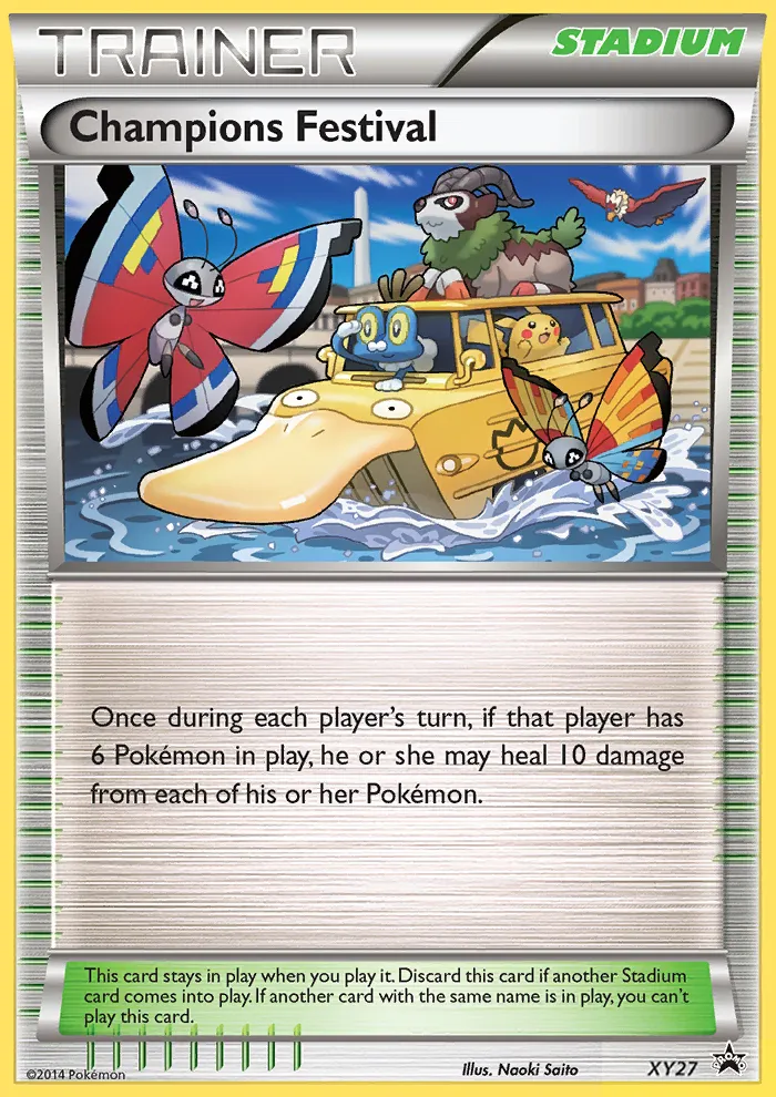 Champions Festival - XY Black Star Promos #XY27