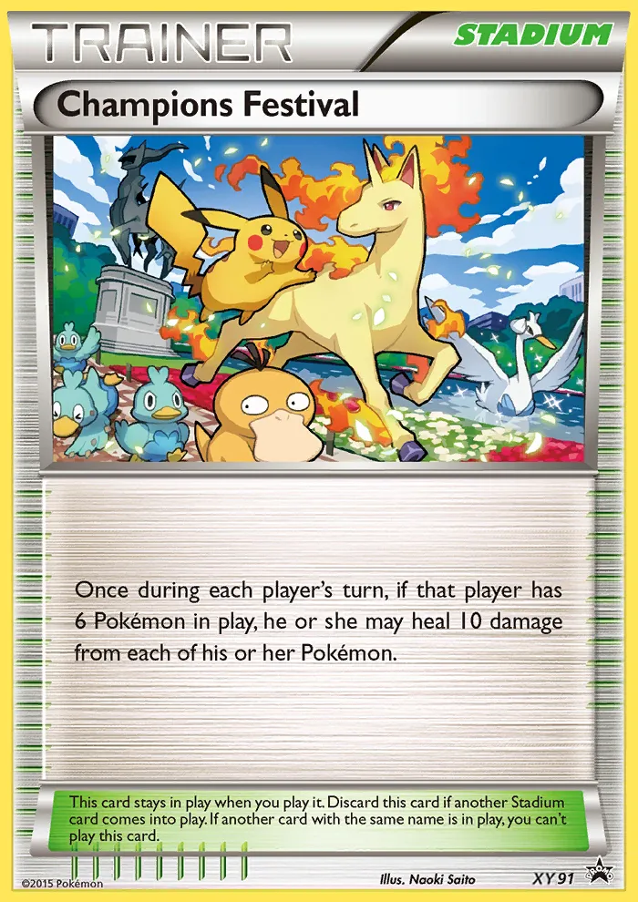 Champions Festival - XY Black Star Promos #XY91